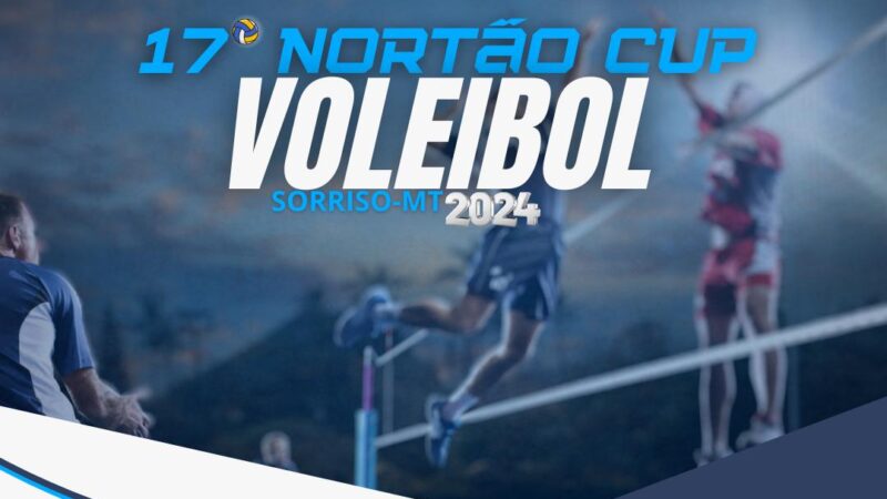 17º Nortão Cup de Voleibol terá início nesta sexta-feira, 08